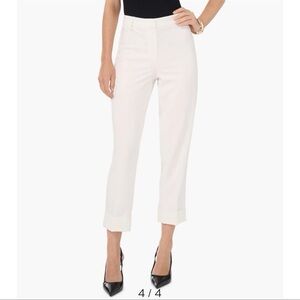 Vince Camuto Cuff Tailored Pants 4 Minimalistic Timeless Classic Classy Modern